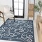Jonathan Y Maribel Traditional Classic All-Over Scroll Navy/Cream 3 ft. x 5 ft. Indoor/Outdoor Area Rug TSN205B-3 - alternate 7