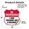 Signmission No Trespassing Shield Sign I Own Firearm, 12 Inch X 12 Inch, Vinyl Decal SHI-D-12-422 - alternate 4
