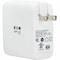 Eaton Tripp Lite Series Compact 1-Port USB-C Wall Charger - GaN Technology, 100W PD3.0 Charging, White U280-W01-100C1G - alternate 5