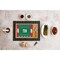 Picnic Time Family Of Brands NFL New York Giants - Football Field - Icon Glass Top Cutting Board & Knife Set 910-00-505-214-2 - alternate 2