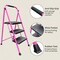 Wrightmaster 3-Step Folding Steel Step Stool, 8 ft. Reach with Non-Marring Feet, 600 lbs. Capacity Zoro1113GA - alternate 6