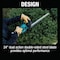 Makita Brushless 24" Hedge Trimmer Kit 18V Lxt XHU09M1 - alternate 13