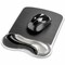 Kensington Duo Gel Mouse Pad Wrist Rest - Gray - 7.63" Dimension - Black/Gray - Gel - TAA Compliant K62399US - alternate 2