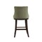 Manhattan Comfort Lucia Barstool in Leaf Green, 2PK 2-BS025-GR - alternate 5