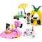 Lego Friends Unicorn and Flamingo Pool Party Building Set Multicolored 99 pc 42658 - alternate 3
