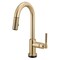 Brizo Litze Smarttouch Pull-Down Prep Faucet with Arc Spout, Knurled Handle Luxe Gold 64943LF-GL - alternate 2
