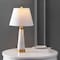 Jonathan Y Travis 26.5" Marble/Iron Gold Modern Column LED Table Lamp, White, 2PK JYL5055A-SET2 - alternate 6