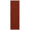Ekena Millwork True Fit PVC San Juan Capistrano Mission Style Fixed Mount Shutters, Pepper Red, 18W x 50H, PR TFP001SJ18X050MR - alternate 6