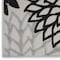 Homeroots 5' X 8' Black And White Floral Indoor Outdoor Area Rug 546664 - alternate 6