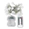 Elegani Frosted Globe String Lights with Remote - 50 LED 15.7ft Fairy Lights 8 Lighting Modes Warm White PH-600147 - alternate 1
