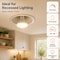 Euri Lighting BR30 LED Flood Bulb, 9W, 810 lm, 65W Eq., 2700K, E26, Dimmable, CEC/JA8, UL EB30-9W5020cec - alternate 3