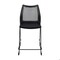 Flash Furniture HERCULES Series Black Stack Counter Stool with Air-Vent Back and Black Powder Coated Sled Base, 3PK 3-RUT-498A-CS-BK-GG - alternate 7