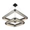Euf Neoness, Chandelier, 8-Light, 34", Matte Black, Smoked Glass 50054-015 - alternate 5