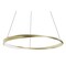 Afx Oberon - 40in Single LED Pendant - 40W - Light Antique Brass OBRP40LAJUDLB - alternate 1