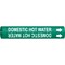 Brady Domestic Hot Water Pipe Marker, Fits Pipes 2.5in Dia. Thru 3.875in Dia. 4316-C - alternate 1