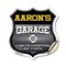Signmission Aaron's Garage I Can Fix Everything But Stupid, 12 Inch X 12 Inch, Vinyl Decal SHI-D-12-490-AARON - alternate 1