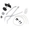 Performance Tool 5 pc. Brake Service Kit, Disc Drum Pad Shoe Replacement Tool Kit W180 - alternate 1
