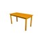 Homeroots 60" Goldenrod Solid Wood Dining Table 548922 - alternate 8