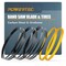 Powertec 93-1/2" Carbon Steel Band Saw Blades with 14" x 1" x 0.95" Band Saw Tires for JET and Grizzly 13704 - alternate 1