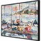 Homeroots Leschi Evening Black Floater Frame Print Wall Art 525742 - alternate 4