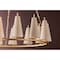 Corbett Lighting Tirana 42 in. Chandelier Vintage Gold Leaf 480-42-VGL - alternate 5
