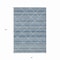 Homeroots 8' X 10' Denim Blue And Teal Blue Geometric Washable Indoor Outdoor Area Rug 610687 - alternate 8