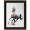Homeroots Galloping Stallion 2 Black Framed Print Wall Art 405087 - alternate 1