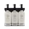 Amenie Lavender Mint Aquamenities 3 Chamber Refillable Dispenser, Black Powder Coated ASPVD300BLKKIT-AmenieLM - alternate 1