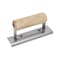 Marshalltown Stainless Steel Hand Edger, Concrete Edger, Straight End, 6 x 2 1/2 inch Edger, 1/4 inch Radius CE502S - alternate 1