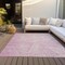 Homeroots 5' X 8' Pink And Ivory Abstract Washable Indoor Outdoor Area Rug 597041 - alternate 7