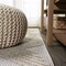 Jonathan Y Jazz High-Low Pile Art Deco Geometric Beige 2 ft. x 8 ft. Indoor/Outdoor Runner Rug SBH106B-28 - alternate 4