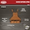 Bucket Boss Tool Apron, Tool Apron, Brown, Canvas, 16 Pockets 80200 - alternate 5
