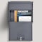 Mail Boss Townhouse Locking Wall-Mount Mailbox, Granite, 14/16-Gauge Steel 805947 - alternate 8