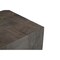 Homeroots 22" Gray Distressed Solid Wood Square Block End Table 565311 - alternate 4