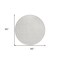 Homeroots 8' Ivory And Beige Round Geometric Washable Indoor Outdoor Area Rug 595657 - alternate 7