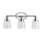 Jonathan Y Beverly 22.5" 3-Light Iron/Seeded Glass Classic Cottage LED Vanity Light, Chrome JYL7532A - alternate 9