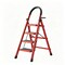 Wrightmaster 3.7 ft. Steel Step Ladder, 8 ft. Reach with Tool Rack and Non-Marring Feet, 300 lb. Capacity ZoroRED-4 - alternate 1