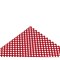 Mytee Products 18in x 18in Red Jersey Mesh Safety Flags for Trucks with Dowel, 16PK JMF-REDx16 - alternate 8