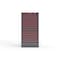 Strong Hold 15 drawer cabinet - (7x 2ft, 7x 3ft, 1x 4ft) - Red accents - Electronic Lock S3060-PPRAS-1502DS - alternate 1