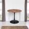 Homeroots 35" Natural and Black Wood and Steel Pedestal Base Round Top Dining Table 602239 - alternate 3