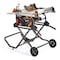 Evolution Power Tools Evolution R10TBLX Portable Jobsite Wood Cutting Table Saw with Wheeled Scissor Stand R10TS - alternate 1