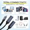 Overtime USB-C to USB-C & Type-C Audio 100W Charging Splitter Adapter, Black OADCTCCBK - alternate 5