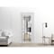 Sartodoors Solid French Door Clear Glass, Lucia 2266 White Silk and Aluminum Strips, Single Regular Panel Fra LUCIA2266ID-WS-30 x 80-Butterfly - alternate 3