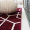 Jonathan Y Tumbling Blocks Modern Geometric Red/White 3 ft. x 5 ft. Area Rug SEU101I-3 - alternate 4