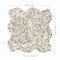 Msi Ivory White Mini Pebble Sample Tumbled Marble Mosaic Floor And Wall Tile ZOR-MD-0630-SAM - alternate 4