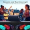 Bobtot Portable Bluetooth Speaker, Blue, IPX6 Waterproof Speaker w/Bass, 15W, RGB, 15H Playtime, Dual 803783 - alternate 4