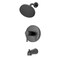 Boston Harbor Faucet, 175 gpm at 80 psi GPM LMIN PSI Showerhead, 1 Spray Settings, Zinc Tub Spout, Matte F1A1F507BL - alternate 1