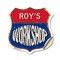 Signmission Roy's Workshop, 12 Inch X 12 Inch, Vinyl Decal SHI-D-12-489-ROY - alternate 1
