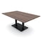 Skutchi Designs Rectangle Conference Table With Power Unit, 48 in W, 72 in L, Brown HAR-REC-48X72-DOU.BK-H3041-NA - alternate 1