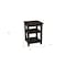 Homeroots 28" Brown Solid Wood Nightstand 548323 - alternate 6